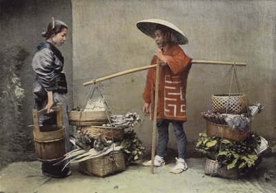 Un vendedor de verduras en Japón de European Photographer